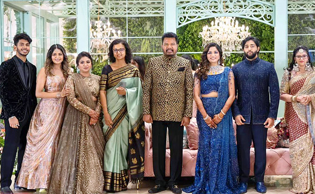 Director Shankar Daughter Aishwarya Wedding Reception Hightlights photos - Sakshi19