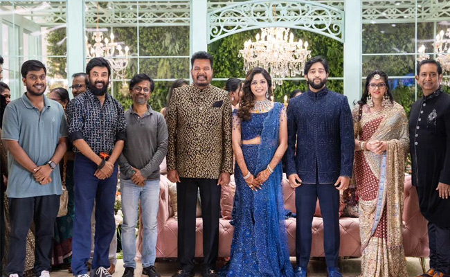 Director Shankar Daughter Aishwarya Wedding Reception Hightlights photos - Sakshi31