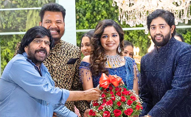 Director Shankar Daughter Aishwarya Wedding Reception Hightlights photos - Sakshi7