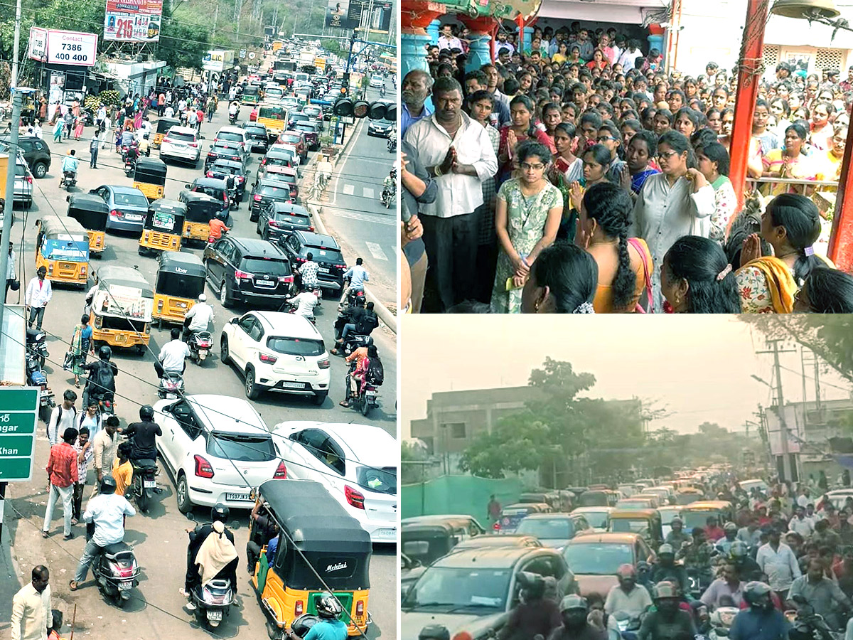 Devotees Rush To Chilkur Balaji Temple For Garuda Prasadam - Sakshi1