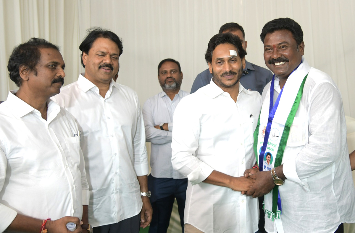 Tdp And Janasena Leaders Joins Ysrcp - Sakshi1