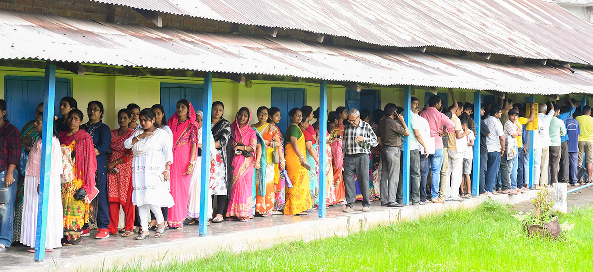 Vote for the first phase of Lok Sabha Elections 2024 Photos - Sakshi13