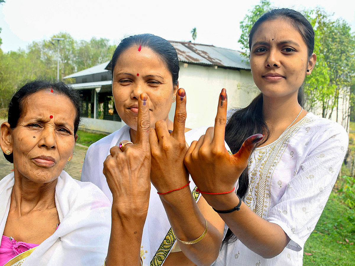 Vote for the first phase of Lok Sabha Elections 2024 Photos - Sakshi19