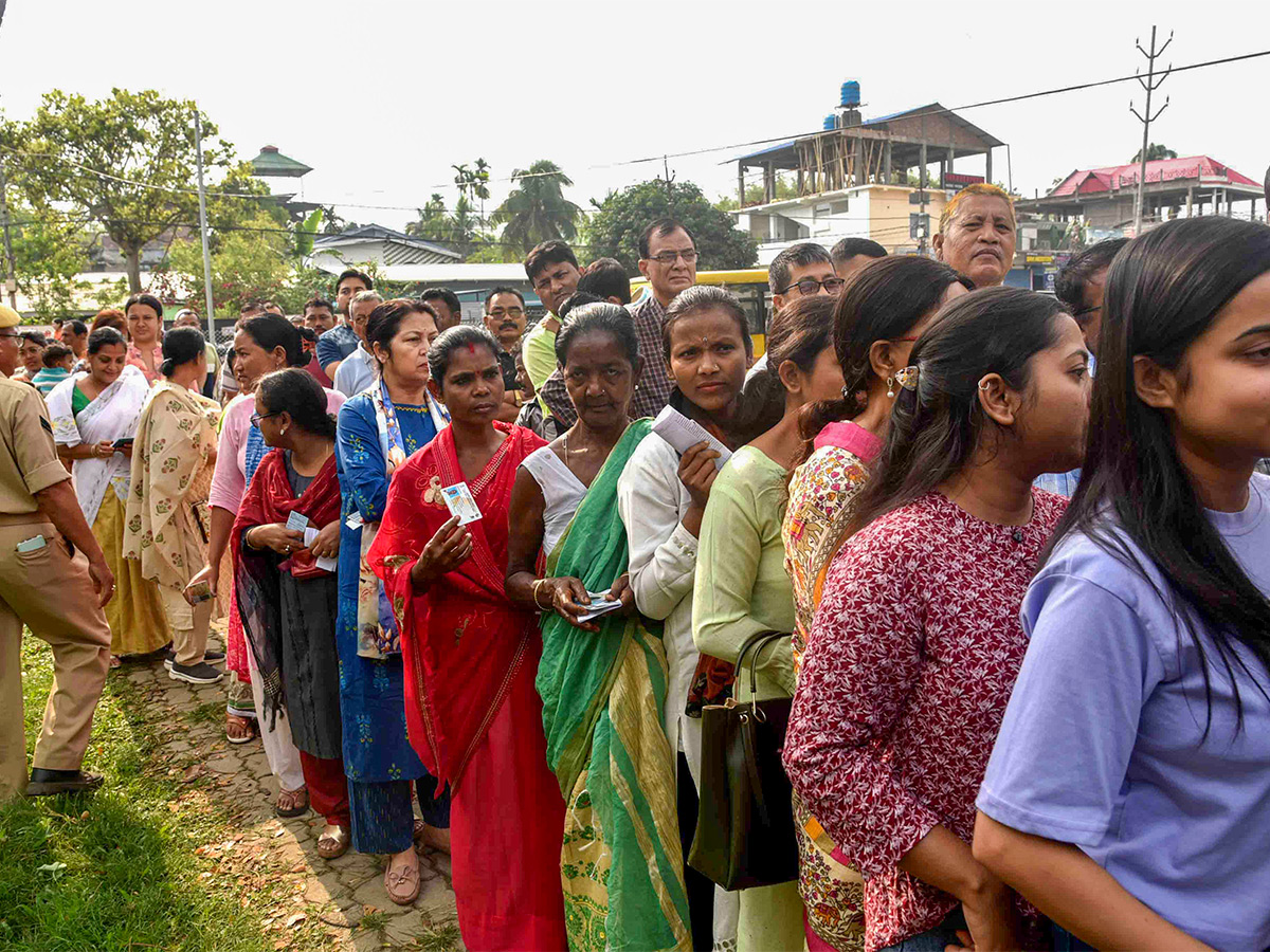 Vote for the first phase of Lok Sabha Elections 2024 Photos - Sakshi27