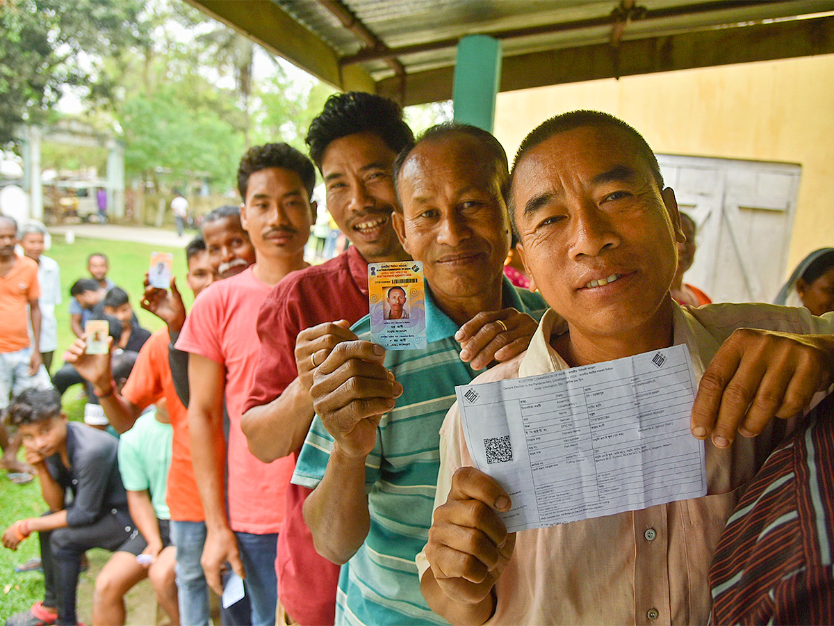 Vote for the first phase of Lok Sabha Elections 2024 Photos - Sakshi3