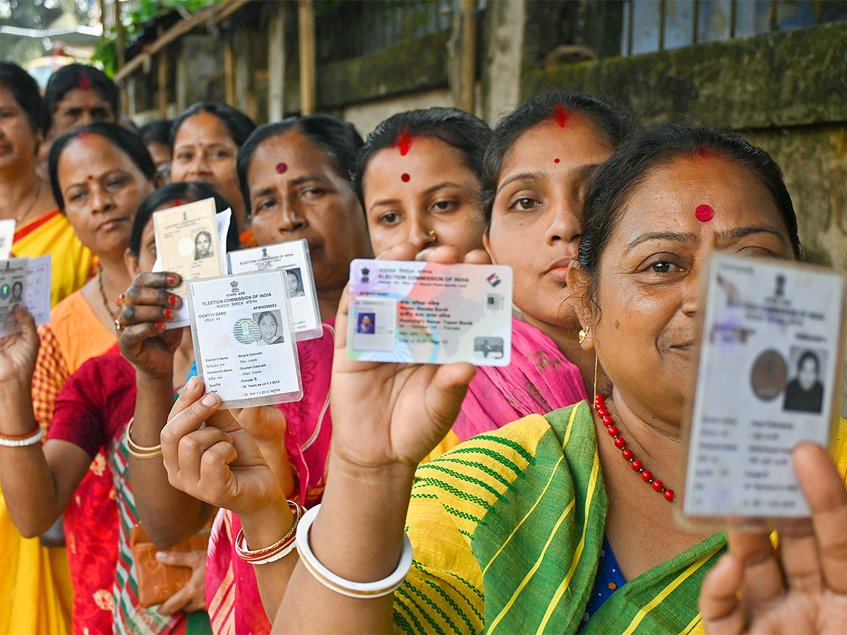 Vote for the first phase of Lok Sabha Elections 2024 Photos - Sakshi5