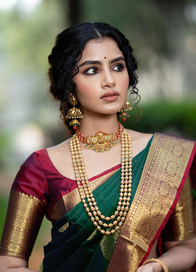 Anupama Parameswaran Amazing Saree Look - Sakshi2