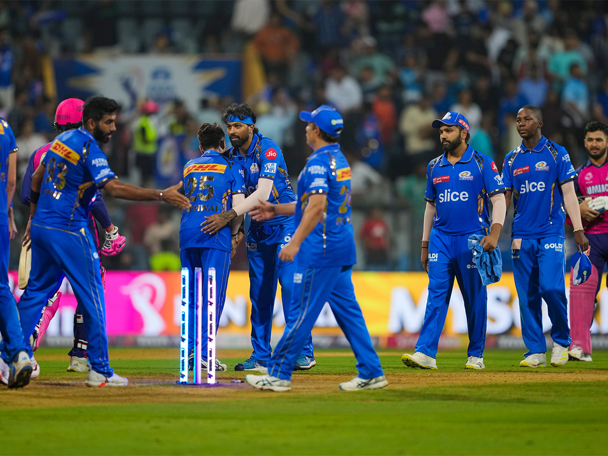 IPL 2024 cricket match between Mumbai Indians and Rajasthan Royals - Sakshi13