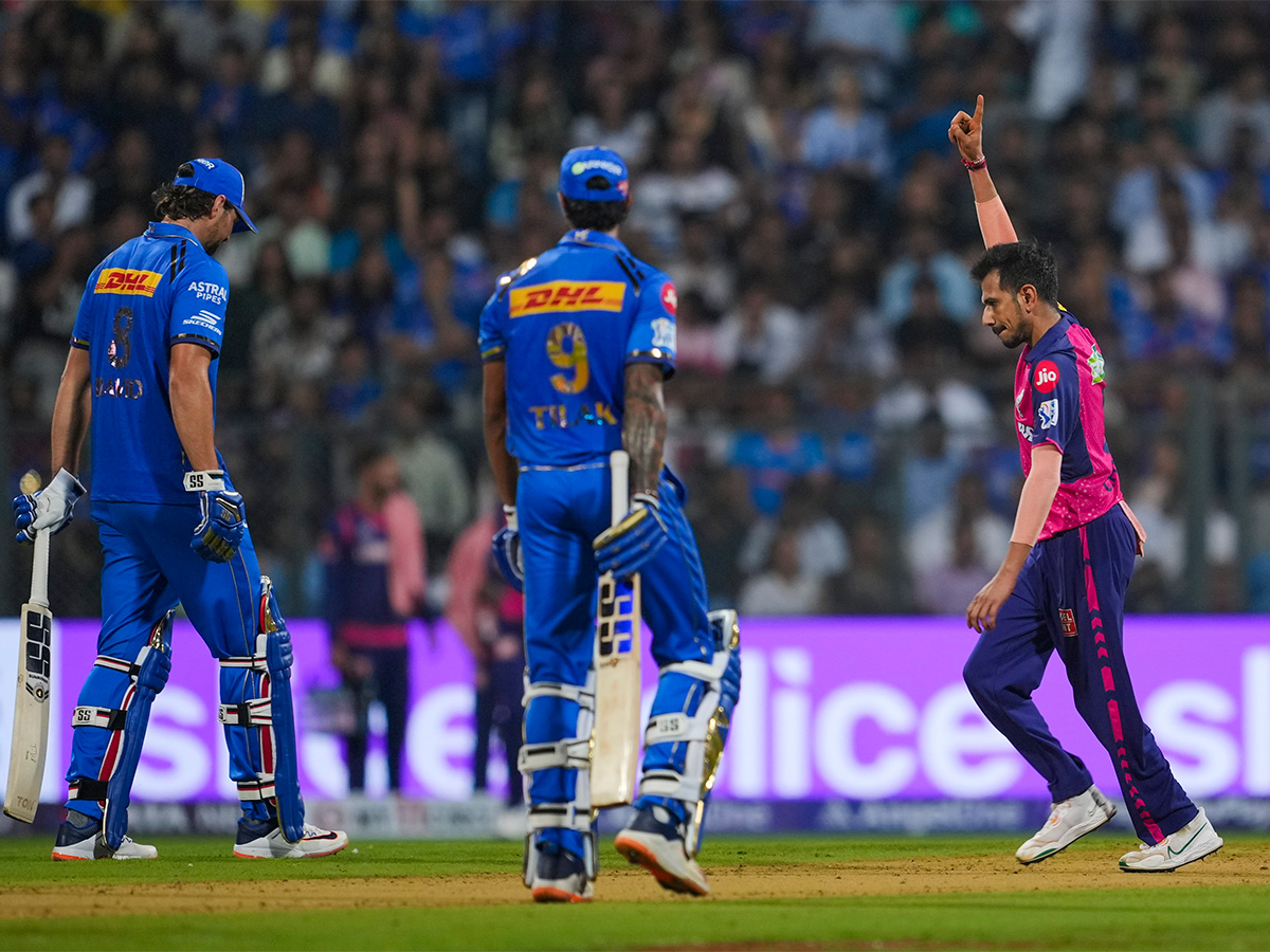 IPL 2024 cricket match between Mumbai Indians and Rajasthan Royals - Sakshi17