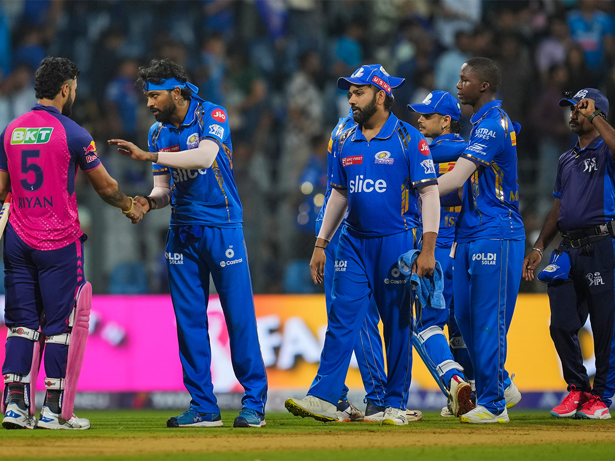 IPL 2024 cricket match between Mumbai Indians and Rajasthan Royals - Sakshi2