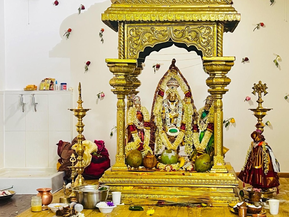 Opening Ceremony Of Sri Venkateswara Balaji Temple In London - Sakshi1