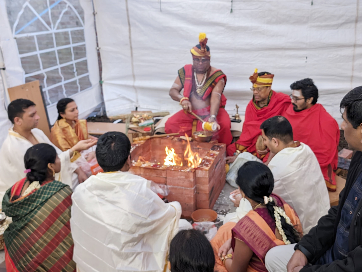 Opening Ceremony Of Sri Venkateswara Balaji Temple In London - Sakshi10