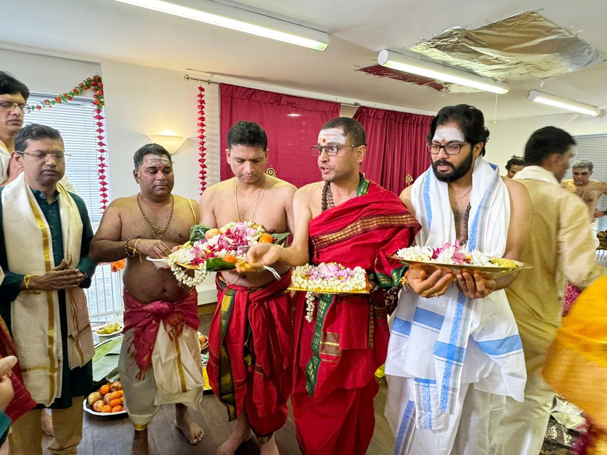 Opening Ceremony Of Sri Venkateswara Balaji Temple In London - Sakshi11