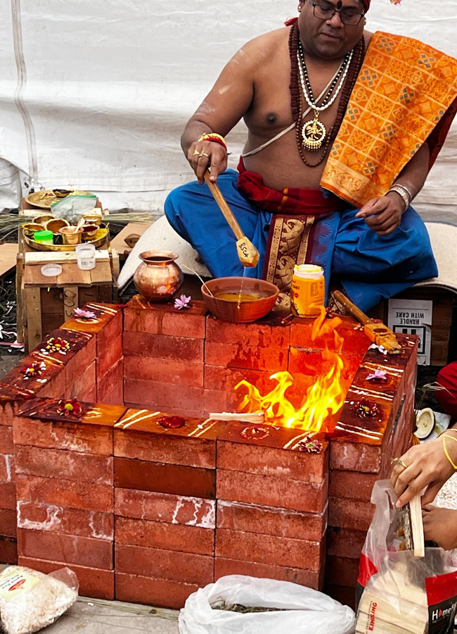 Opening Ceremony Of Sri Venkateswara Balaji Temple In London - Sakshi5