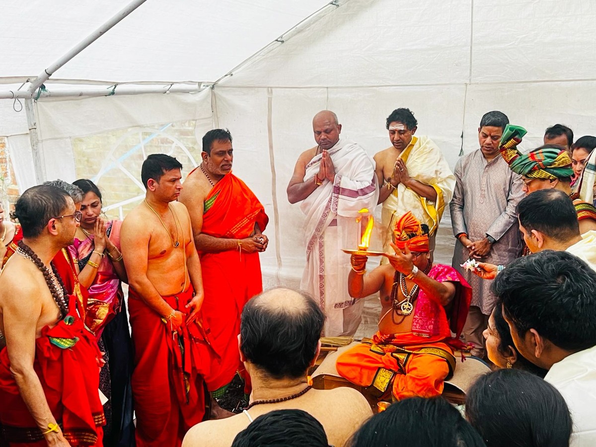 Opening Ceremony Of Sri Venkateswara Balaji Temple In London - Sakshi6