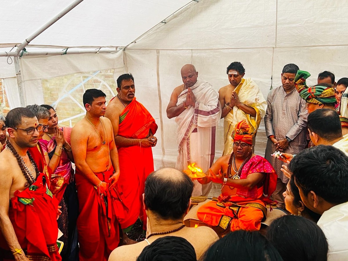 Opening Ceremony Of Sri Venkateswara Balaji Temple In London - Sakshi7