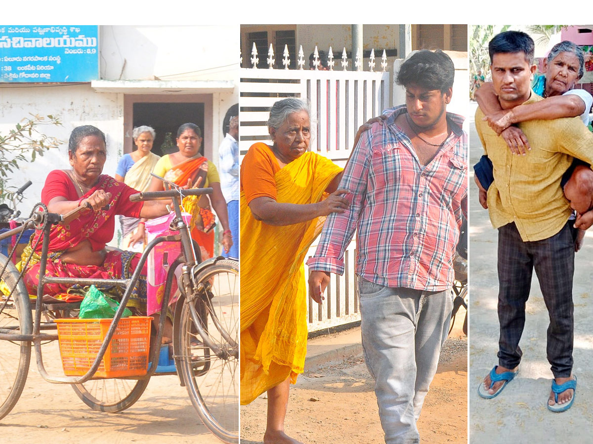 Pensioners Problems For Due To Chandrababu Conspiracy in Andhra Pradesh PHotos - Sakshi1