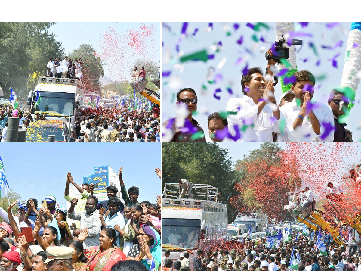 CM YS Jagan Memantha Siddham Bus Yatra at Chittoor District Photos - Sakshi1