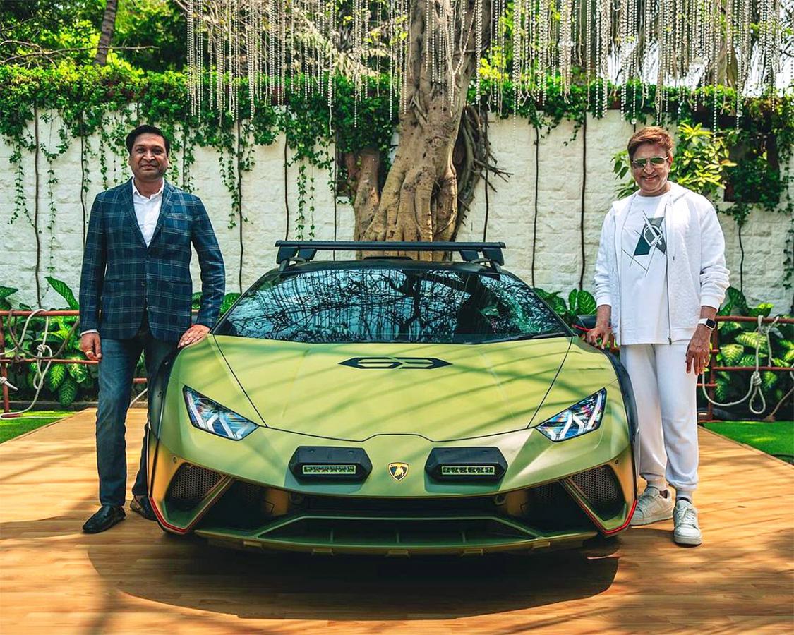 Angel Broking CEO Dinesh Thakkar's Rs 5 Crore Lamborghini - Sakshi2