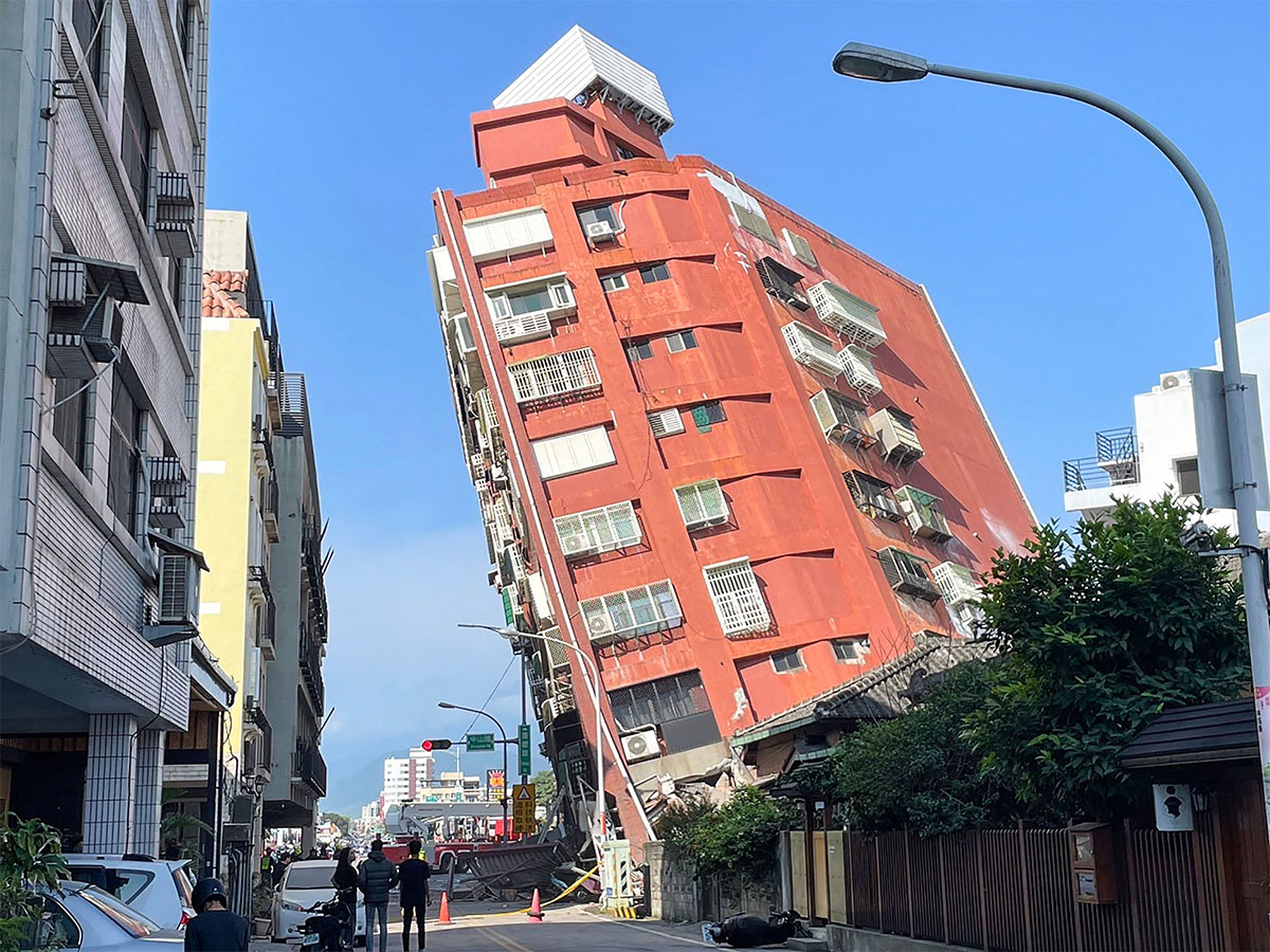 Hualien City Earthquake Today Photos - Sakshi1