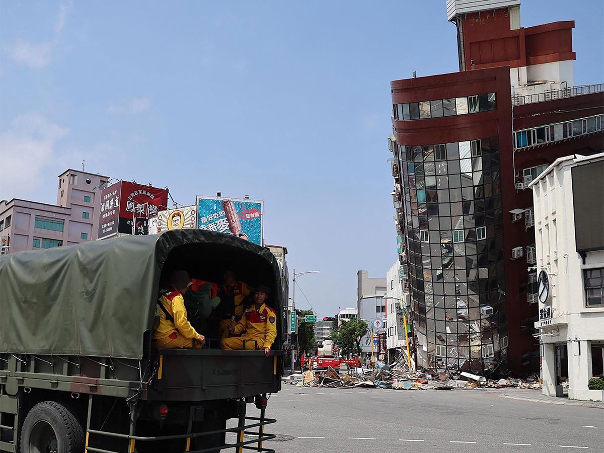 Hualien City Earthquake Today Photos - Sakshi24