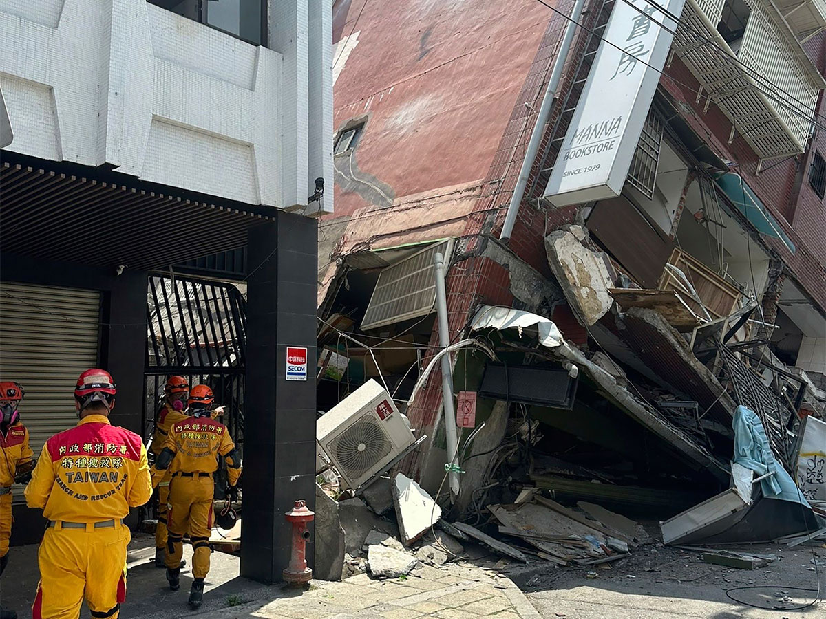 Hualien City Earthquake Today Photos - Sakshi4