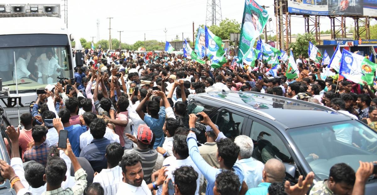 CM YS Jagan At Memantha Siddham Bus Yatra Nellore District Photos - Sakshi1