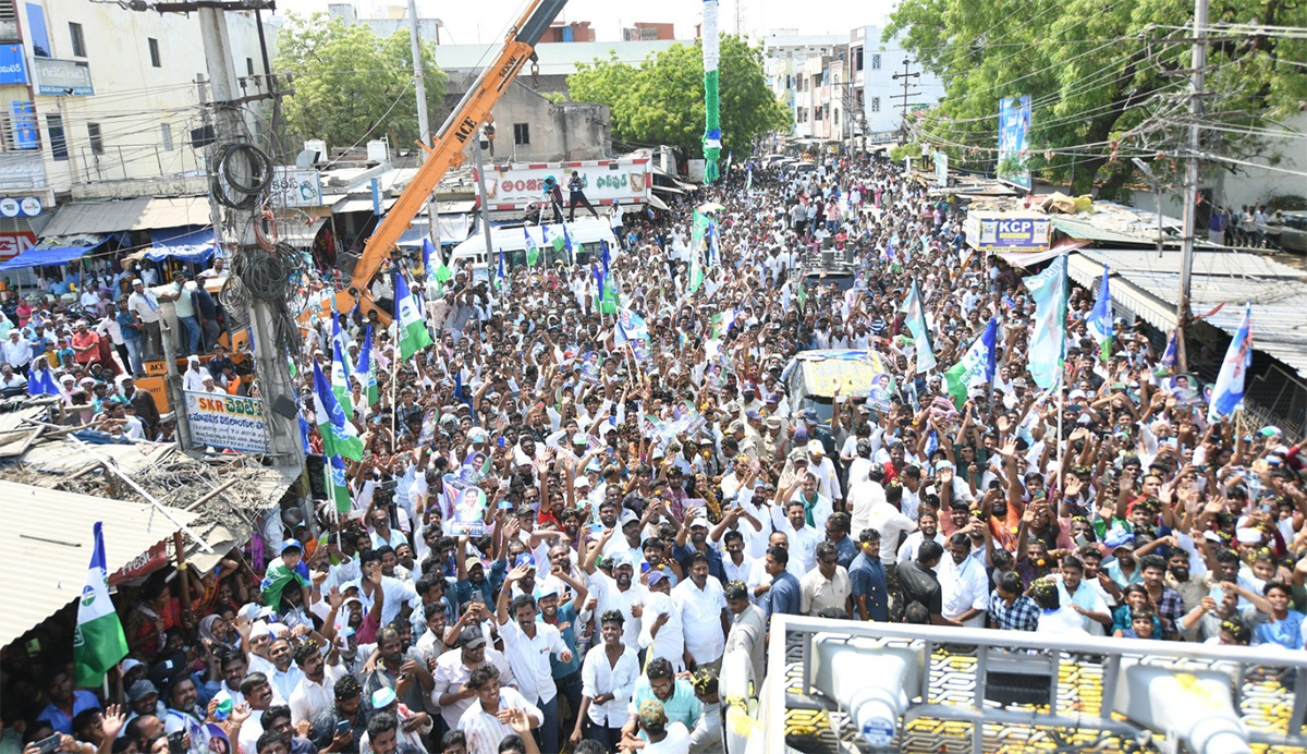 AP CM YS Jagan Memantha Siddham at Prakasam Distirct - Sakshi3