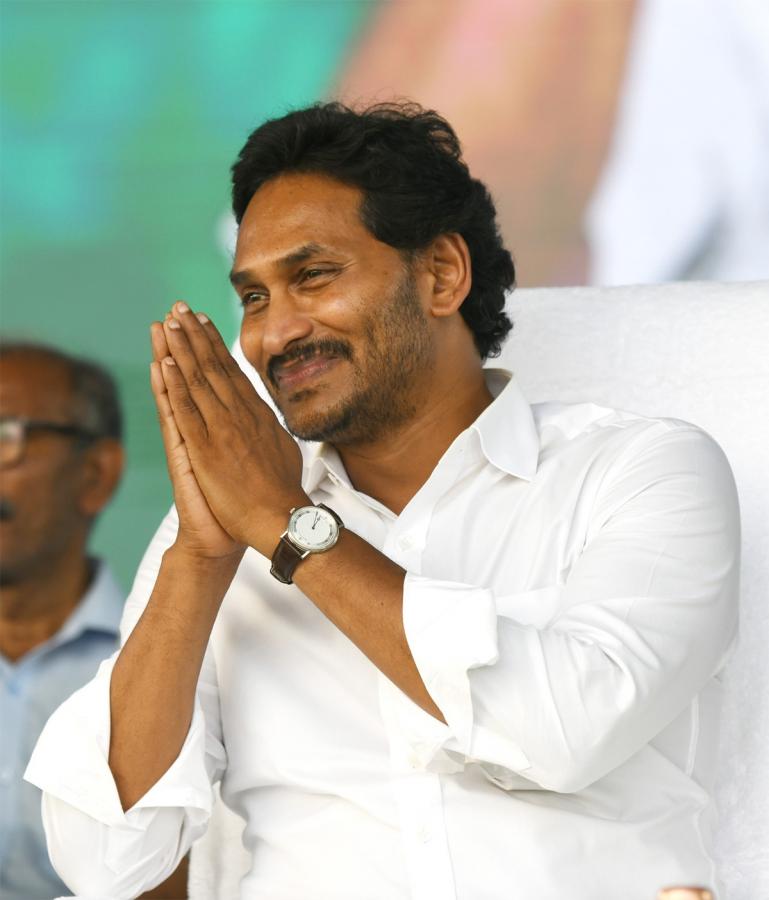 AP CM YS Jagan Public Meeting at Konakanametla Junction Memantha Siddham - Sakshi55