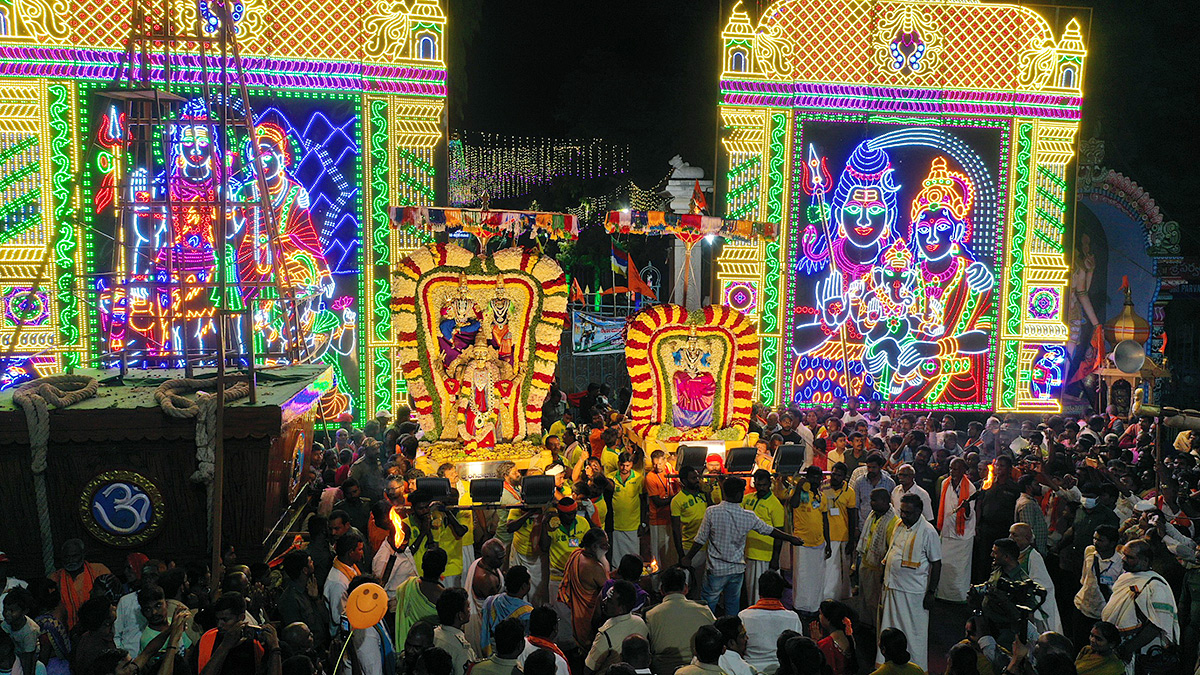 Ugadi Mahotsavam begins at Srisailam temple - Sakshi3