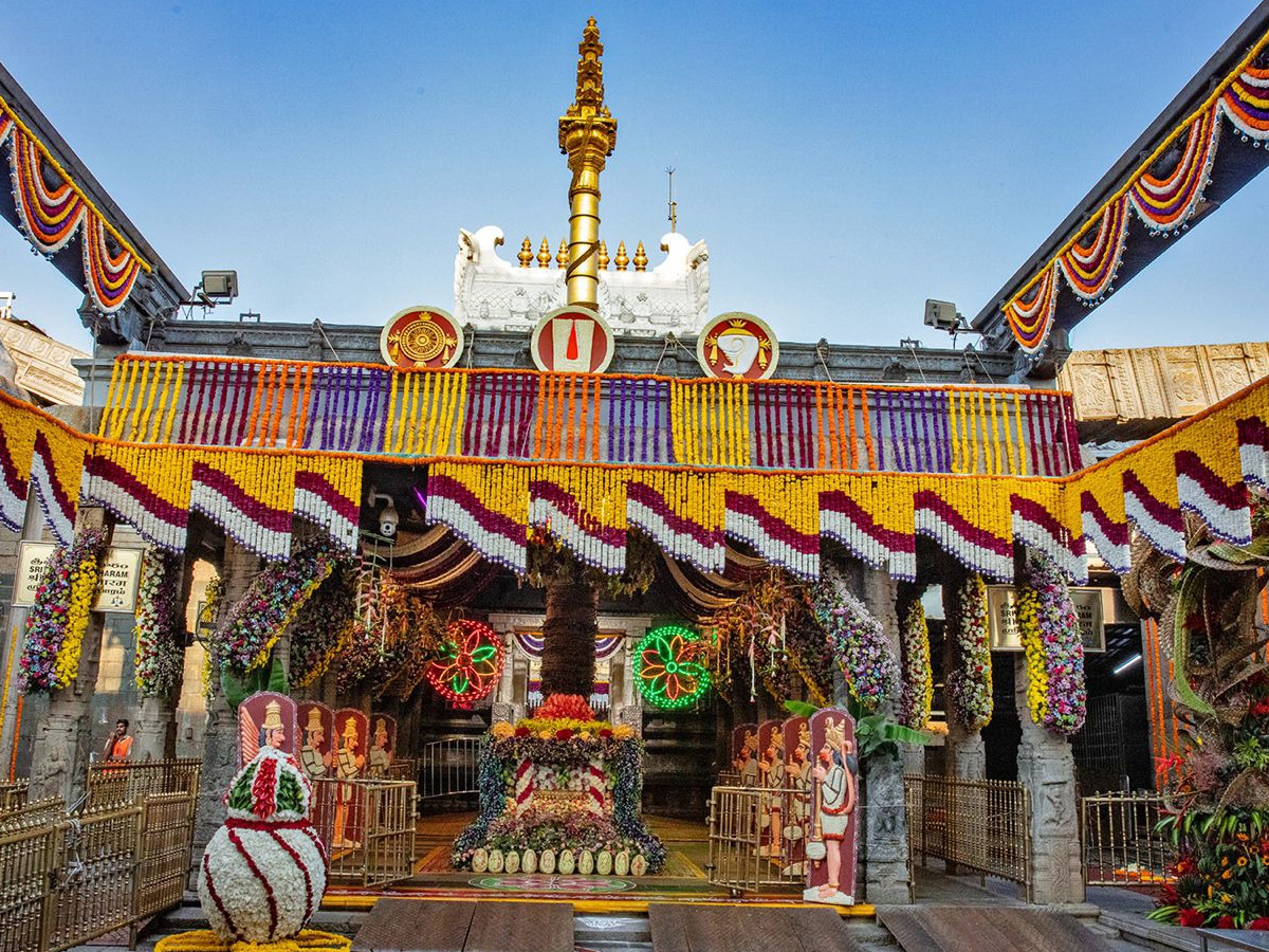 Magnificent Puspayagam at Tirumala Srivari Temple Photo - Sakshi13