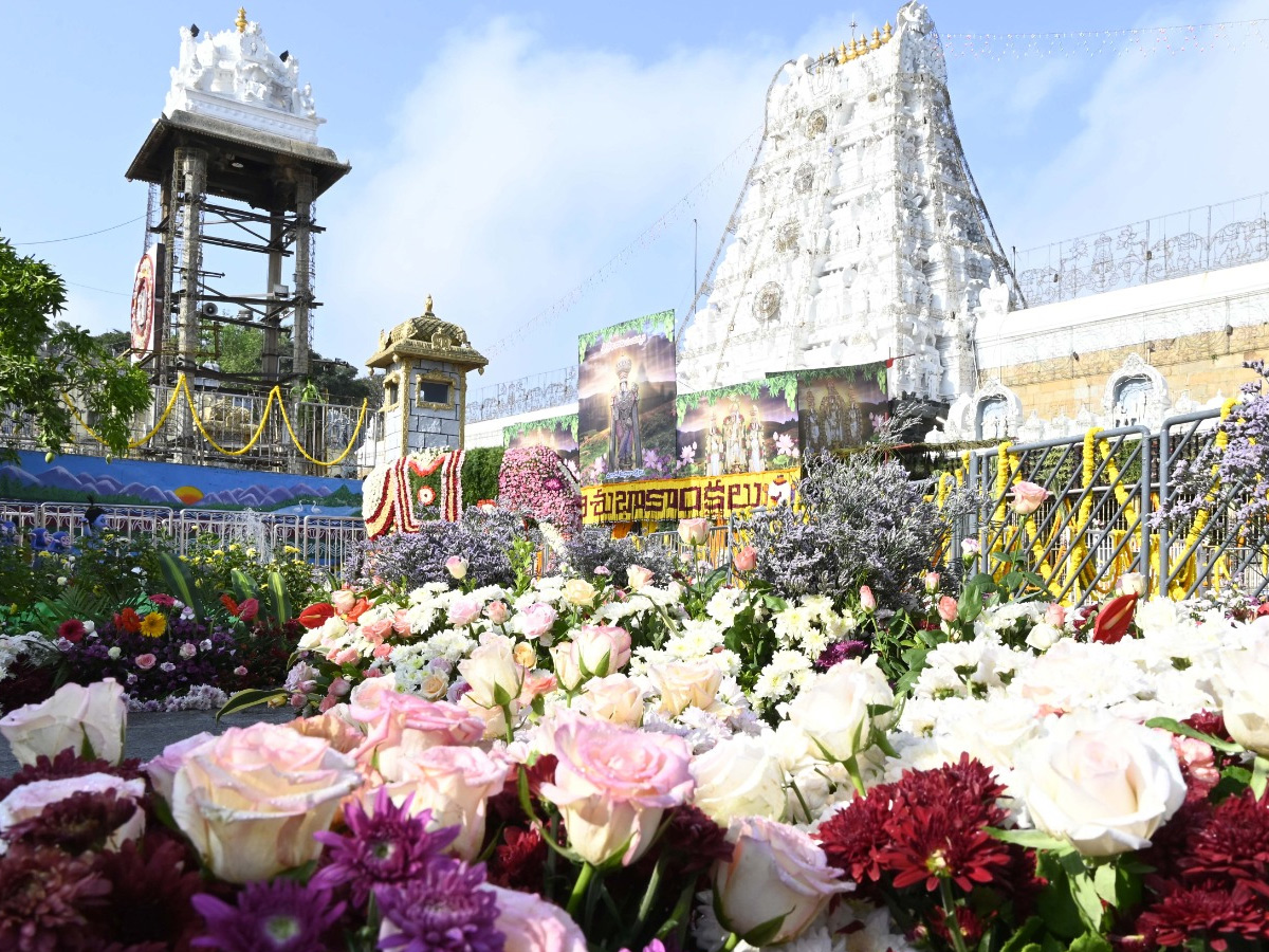 Magnificent Puspayagam at Tirumala Srivari Temple Photo - Sakshi16