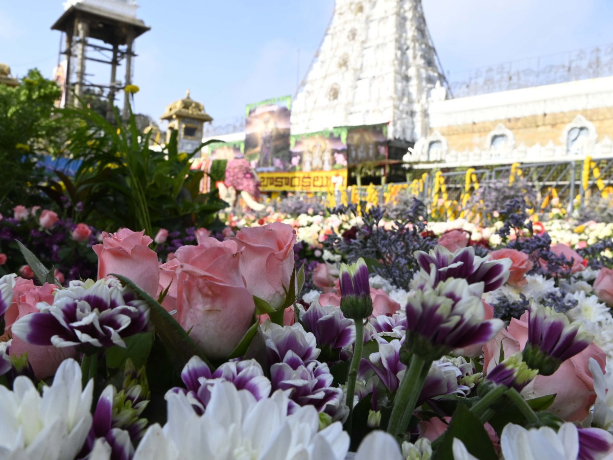 Magnificent Puspayagam at Tirumala Srivari Temple Photo - Sakshi22