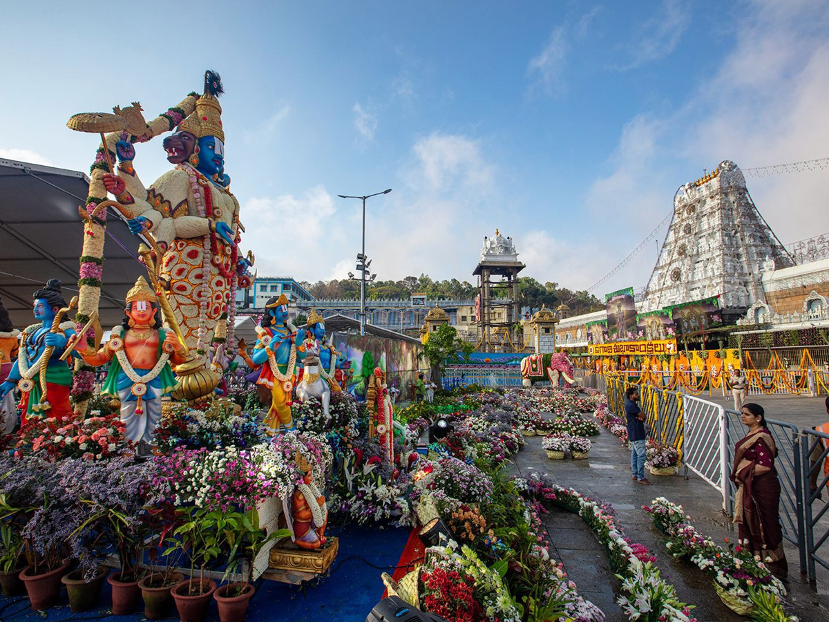 Magnificent Puspayagam at Tirumala Srivari Temple Photo - Sakshi8