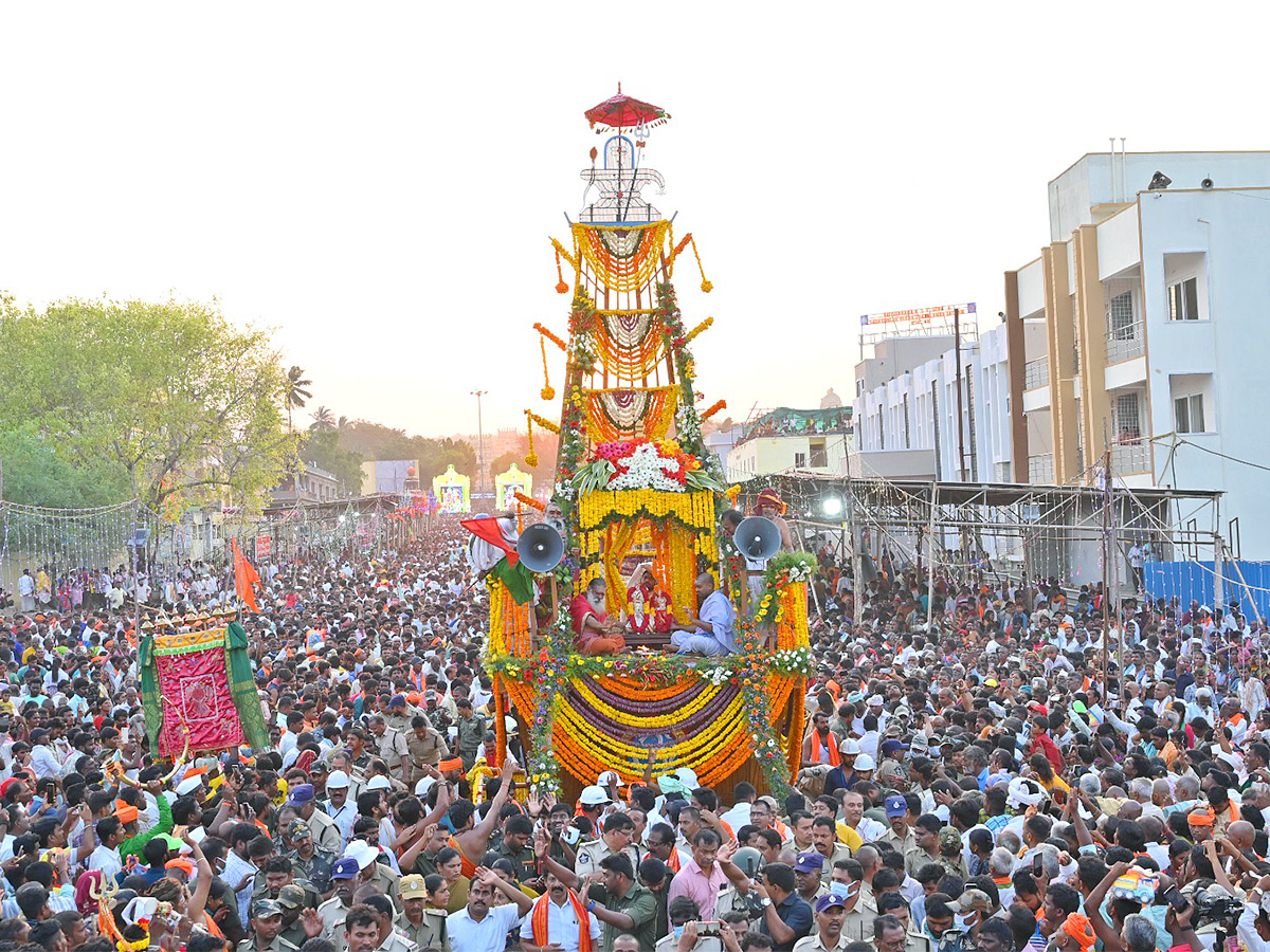 Ugadi 2024 Celebration at srisailam temple Photos - Sakshi1