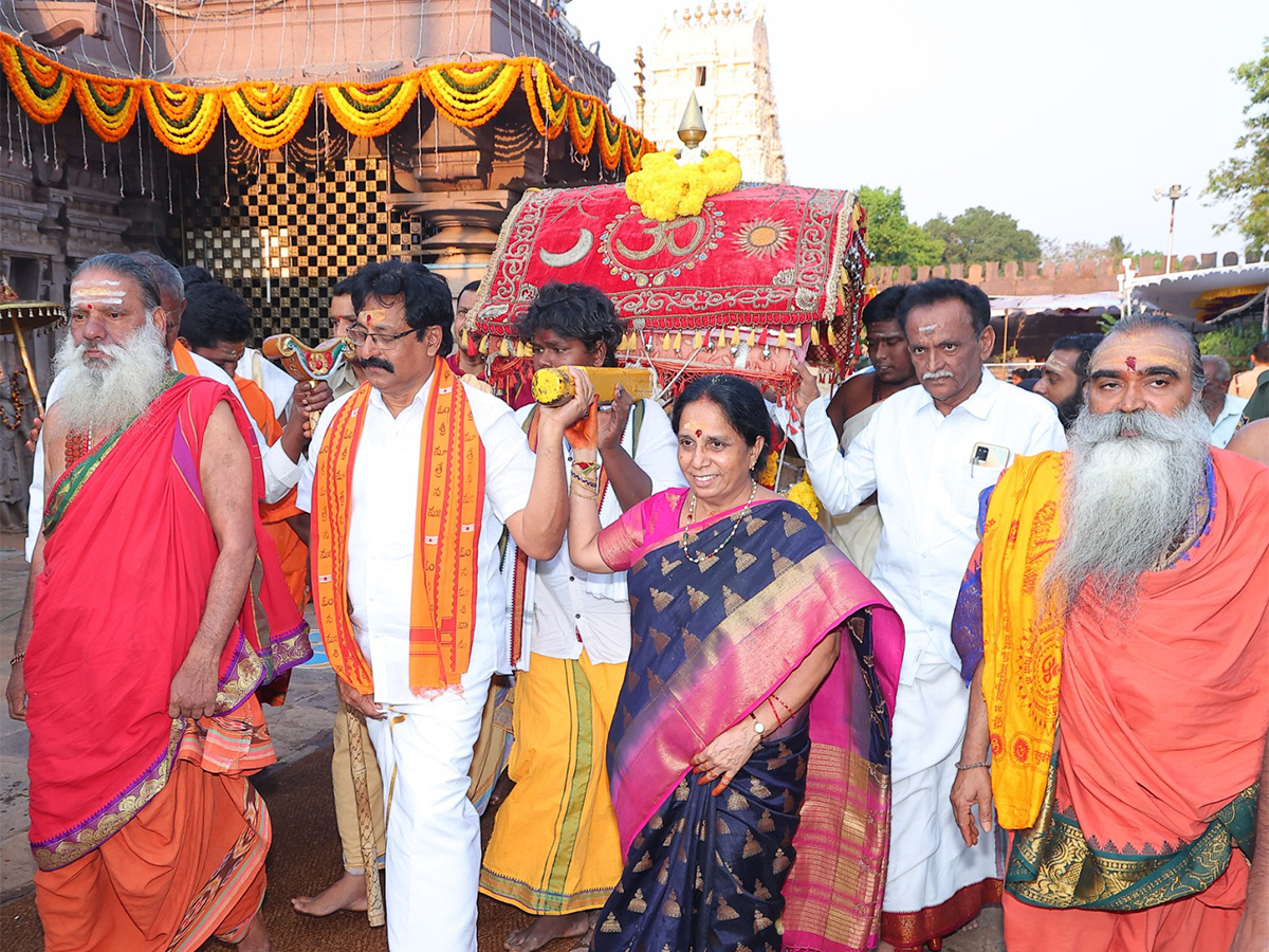 Ugadi 2024 Celebration at srisailam temple Photos - Sakshi19