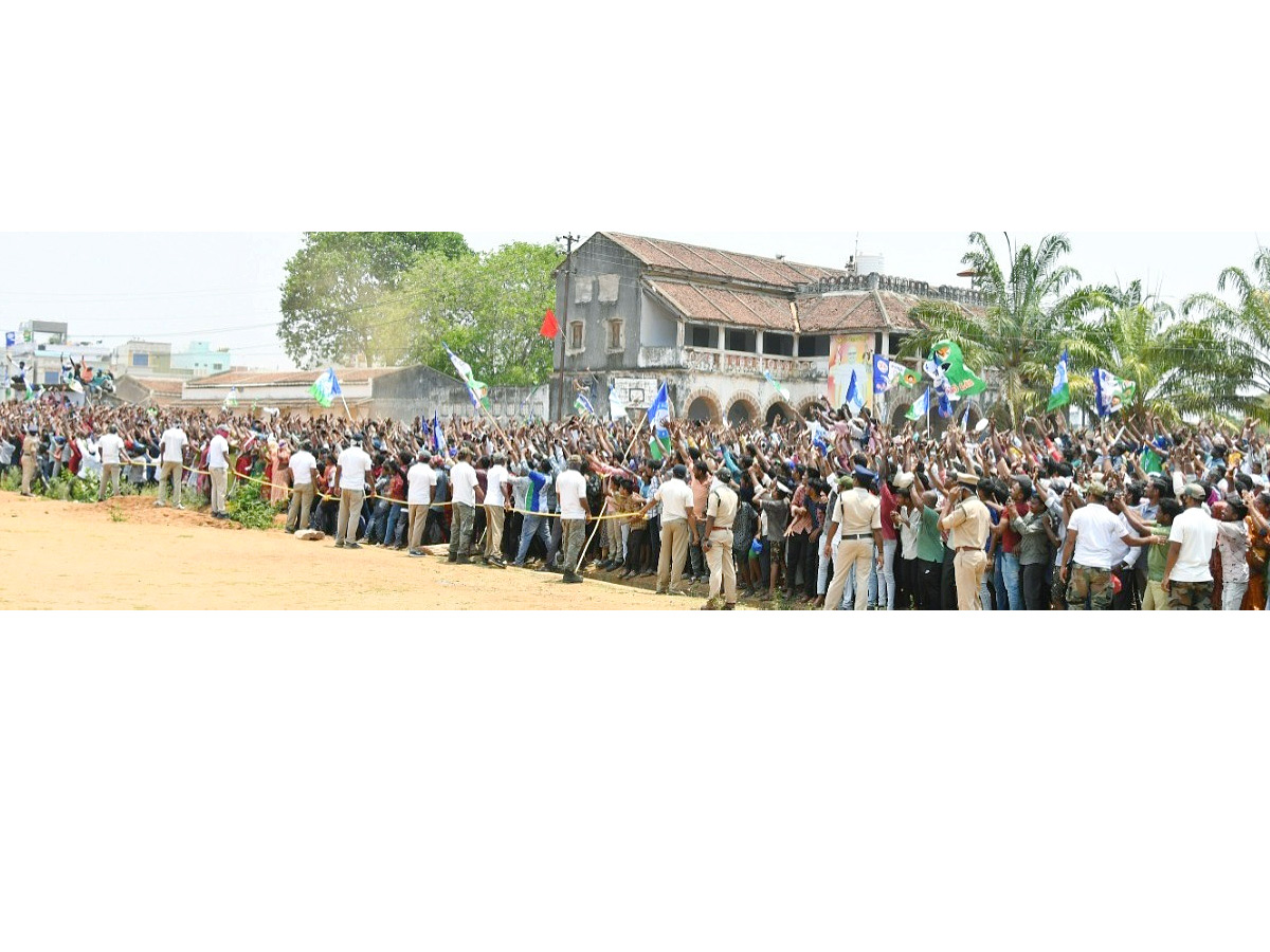 AP CM YS Jagan Public Meeting at Bobbili Photos7