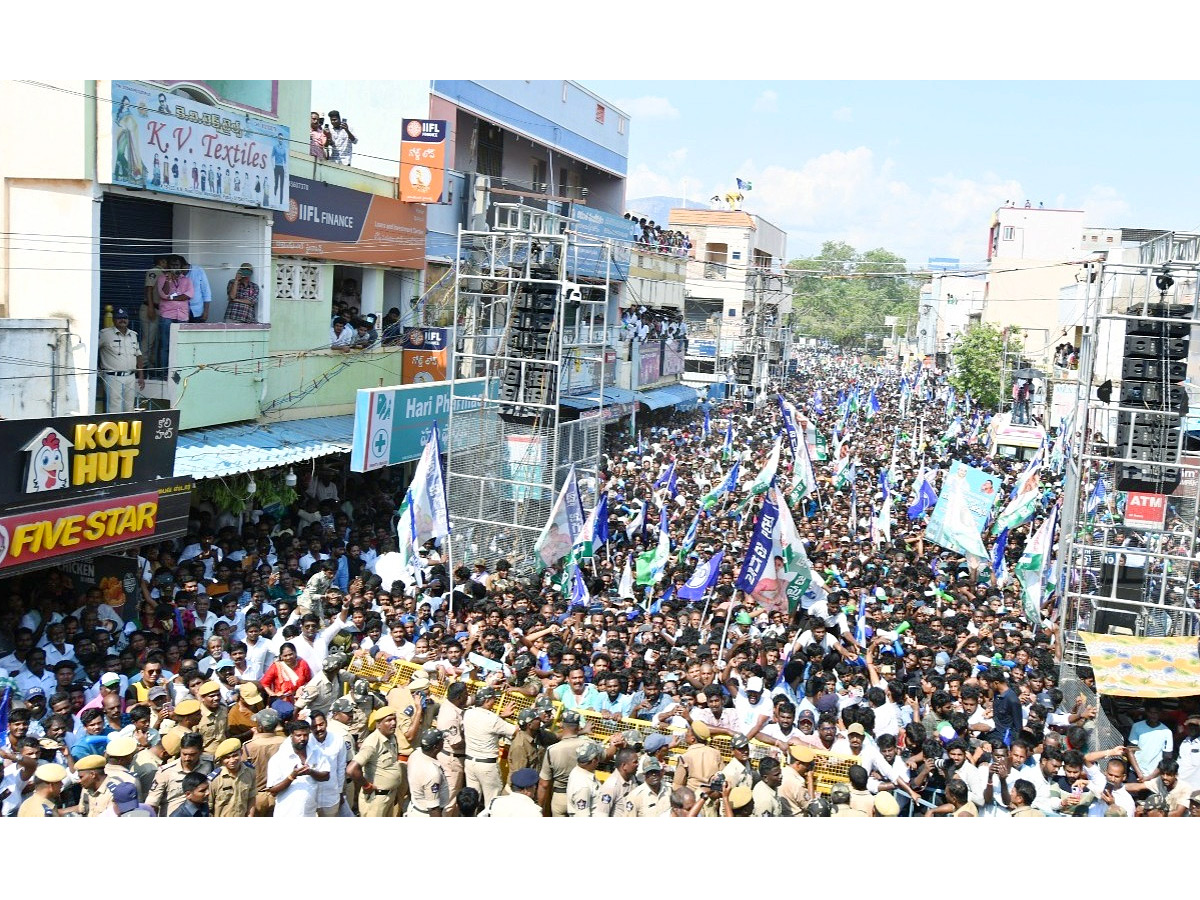 CM YS Jagan Public Meeting At Puttur Tirupati Photos15