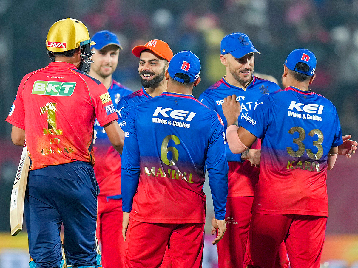 IPL 2024 T20 cricket match between Punjab Kings and Royal Challengers Bengaluru2