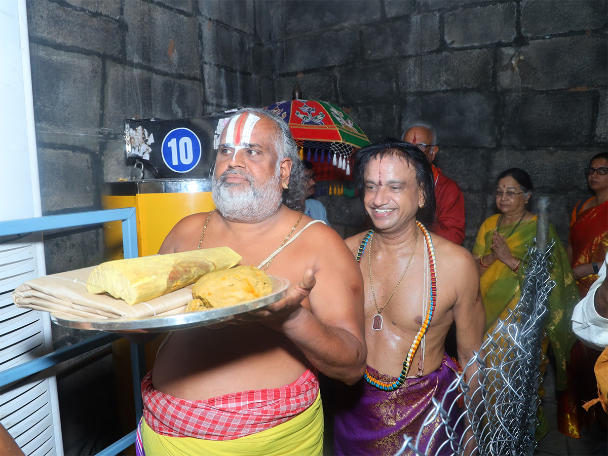 Simhachalam temple will celebrate the Chandanotsavam Photos7