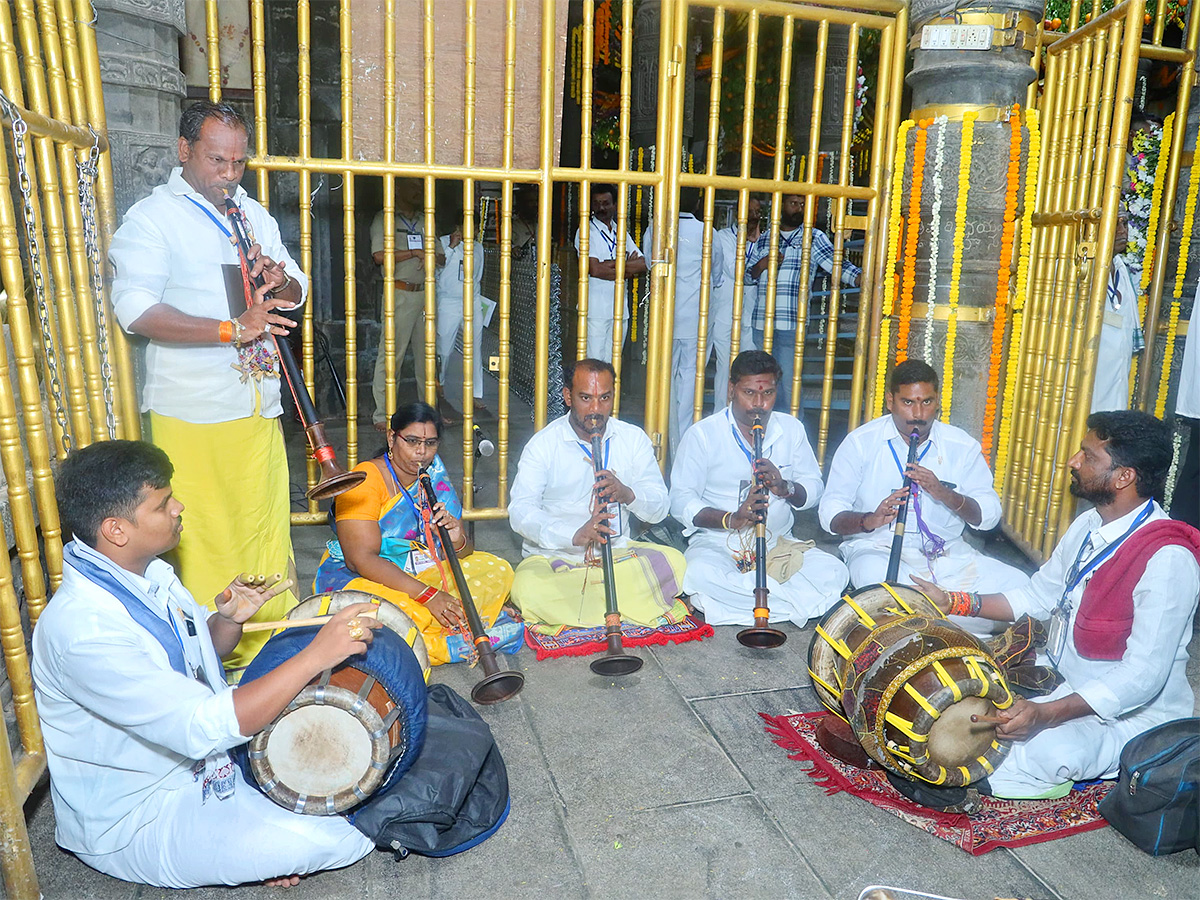 Simhachalam temple will celebrate the Chandanotsavam Photos8