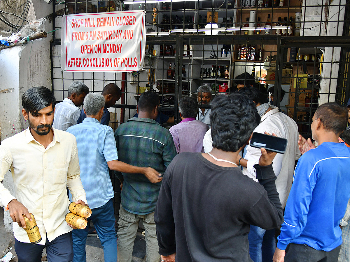 Liquor outlets in Hyderabad to be closed for Lok Sabha elections1