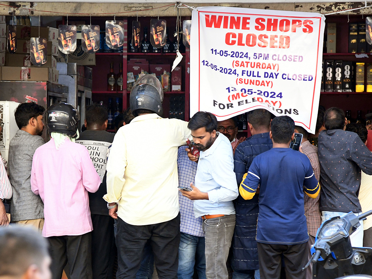 Liquor outlets in Hyderabad to be closed for Lok Sabha elections10