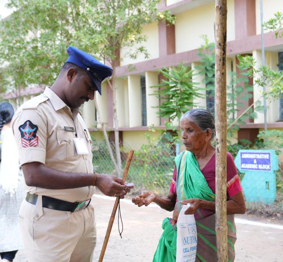 Telangana Elections 2024: Voters At Polling Stations Photos11