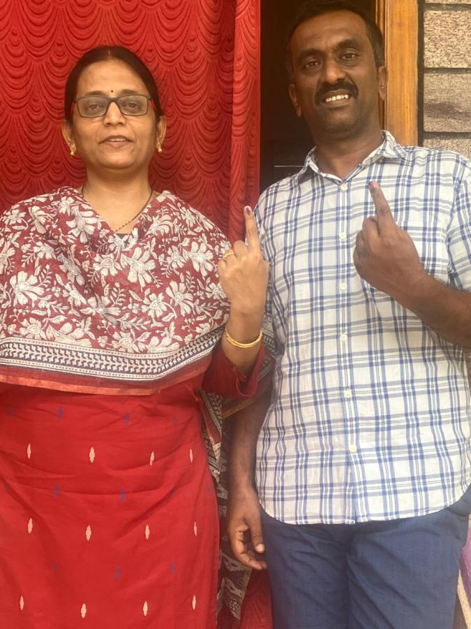 AP and Telanagana Elections 2024 Sakshi Selfie Challange Voters Photos17