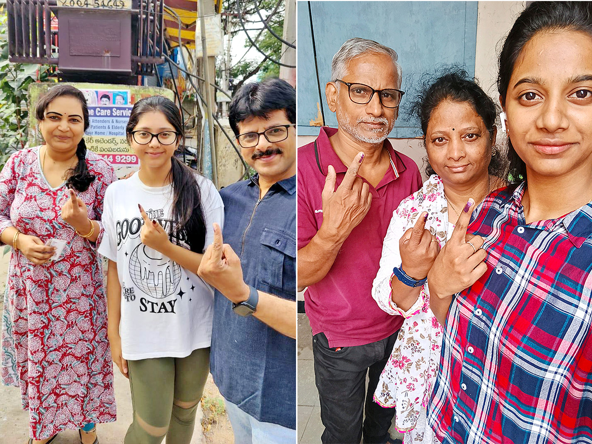 AP Telanagana Elections 2024 Sakshi Selfie Challange Voters Photos1