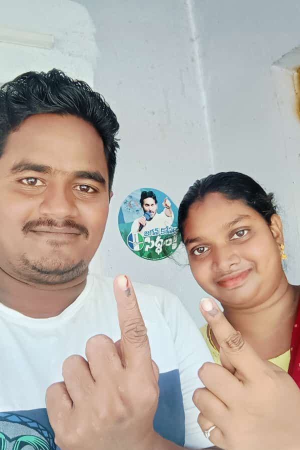 AP Telanagana Elections 2024 Sakshi Selfie Challange Voters Photos20