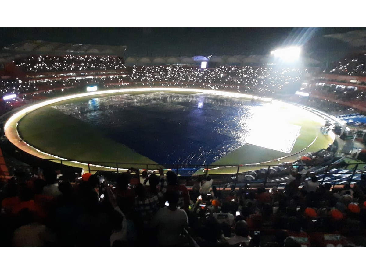 Rain Effect For Today's Match In Hyderabad Uppal Stadium: Photos12