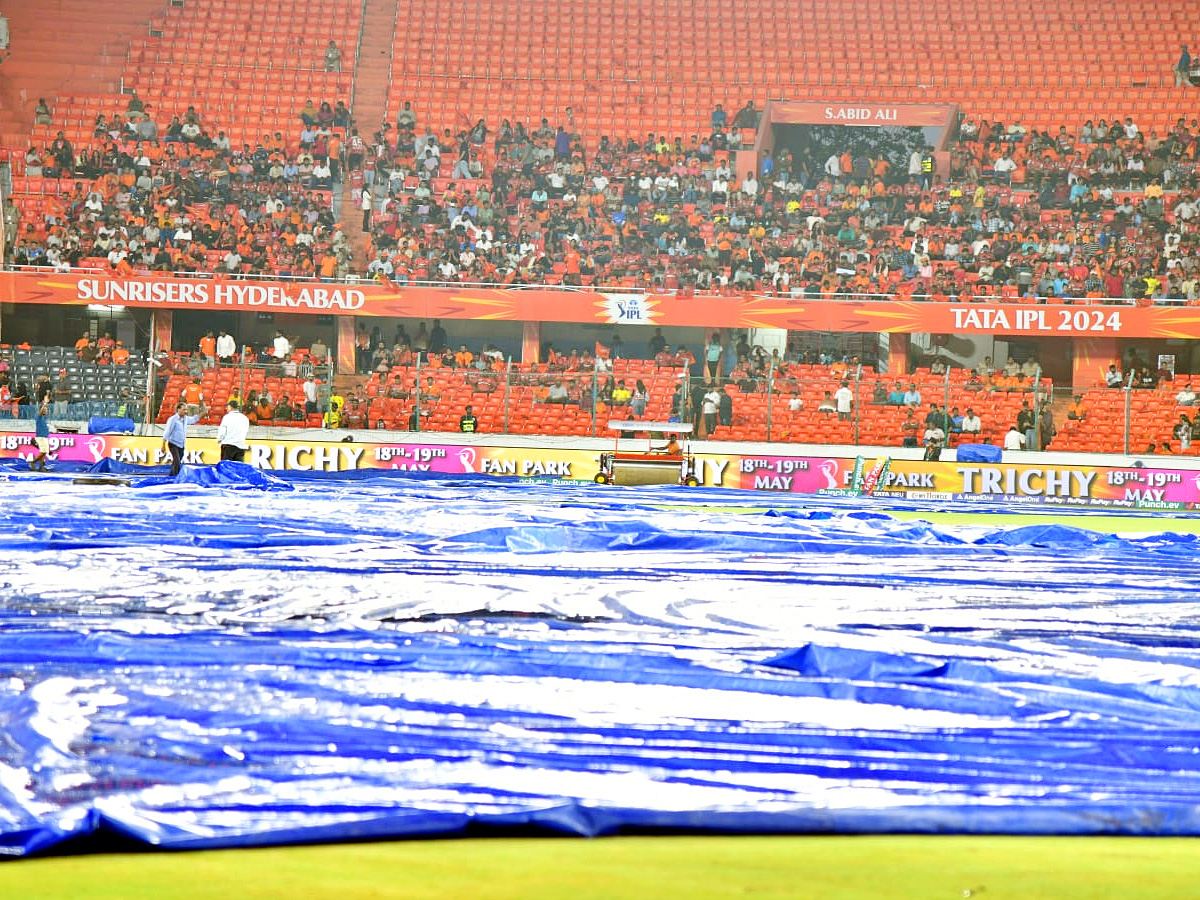 Rain Effect For Today's Match In Hyderabad Uppal Stadium: Photos8