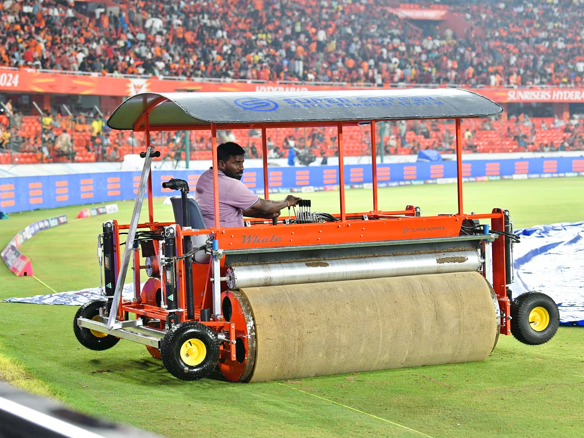 Rain Effect For Today's Match In Hyderabad Uppal Stadium: Photos9